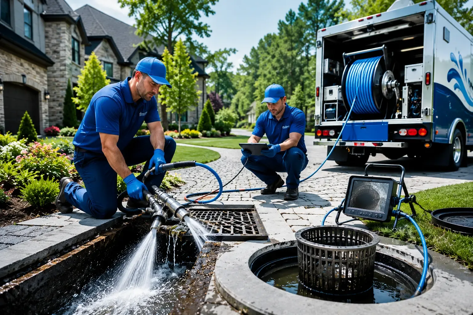 Local outdoor drain cleaning professionals in Pineland, TX