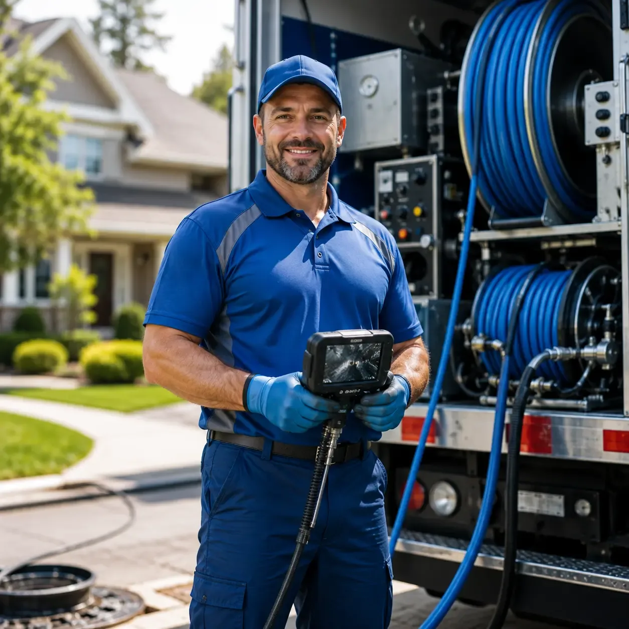 Local outdoor drain cleaning specialists in Pineland, TX